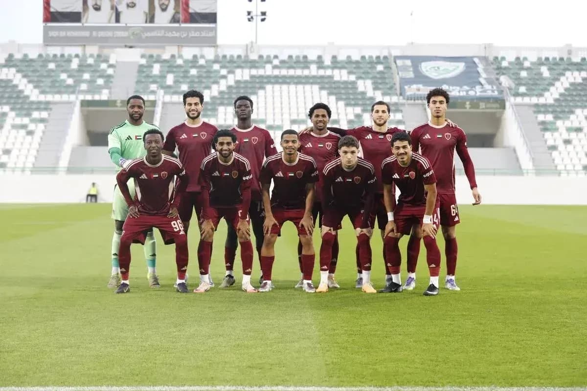 Al Wahda U23 komandası fotoşəkili Al Wahda U23 komandası fotoşəkili