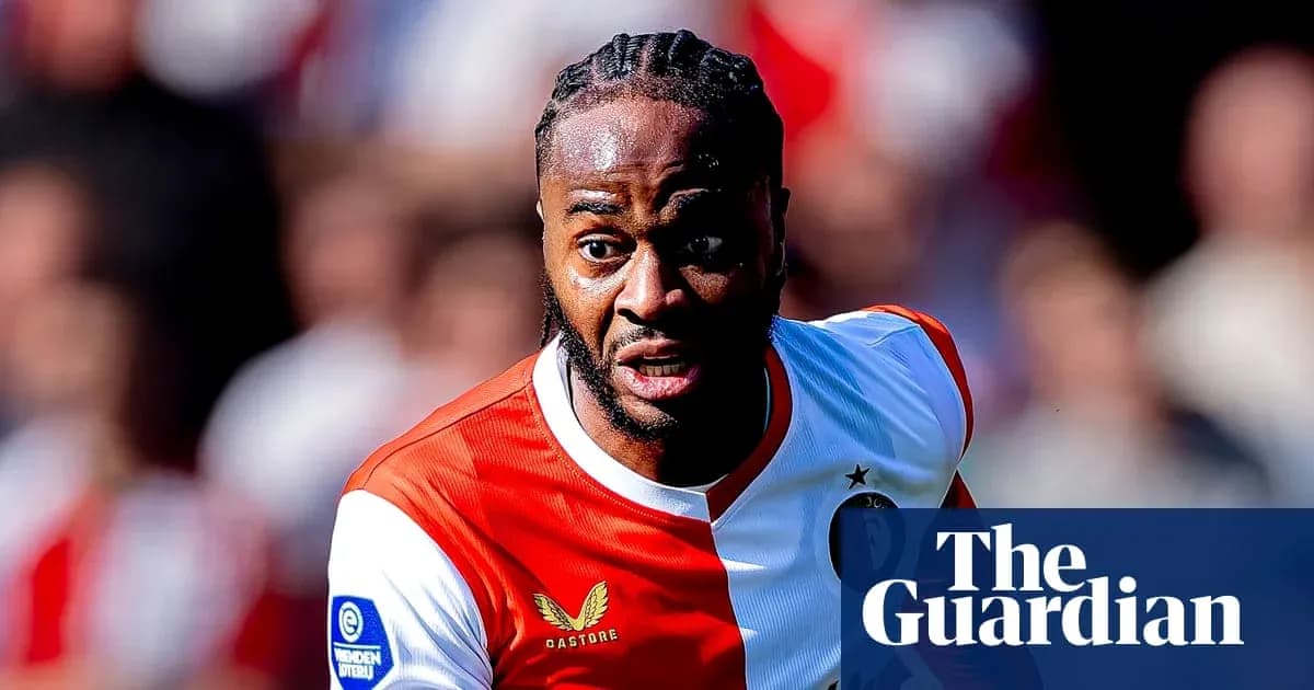 Feyenoord player running with the ball during match Feyenoord player running with the ball during match