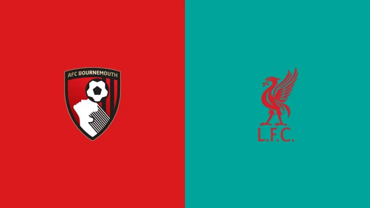 AFC Bournemouth and Liverpool FC club logos AFC Bournemouth and Liverpool FC club logos