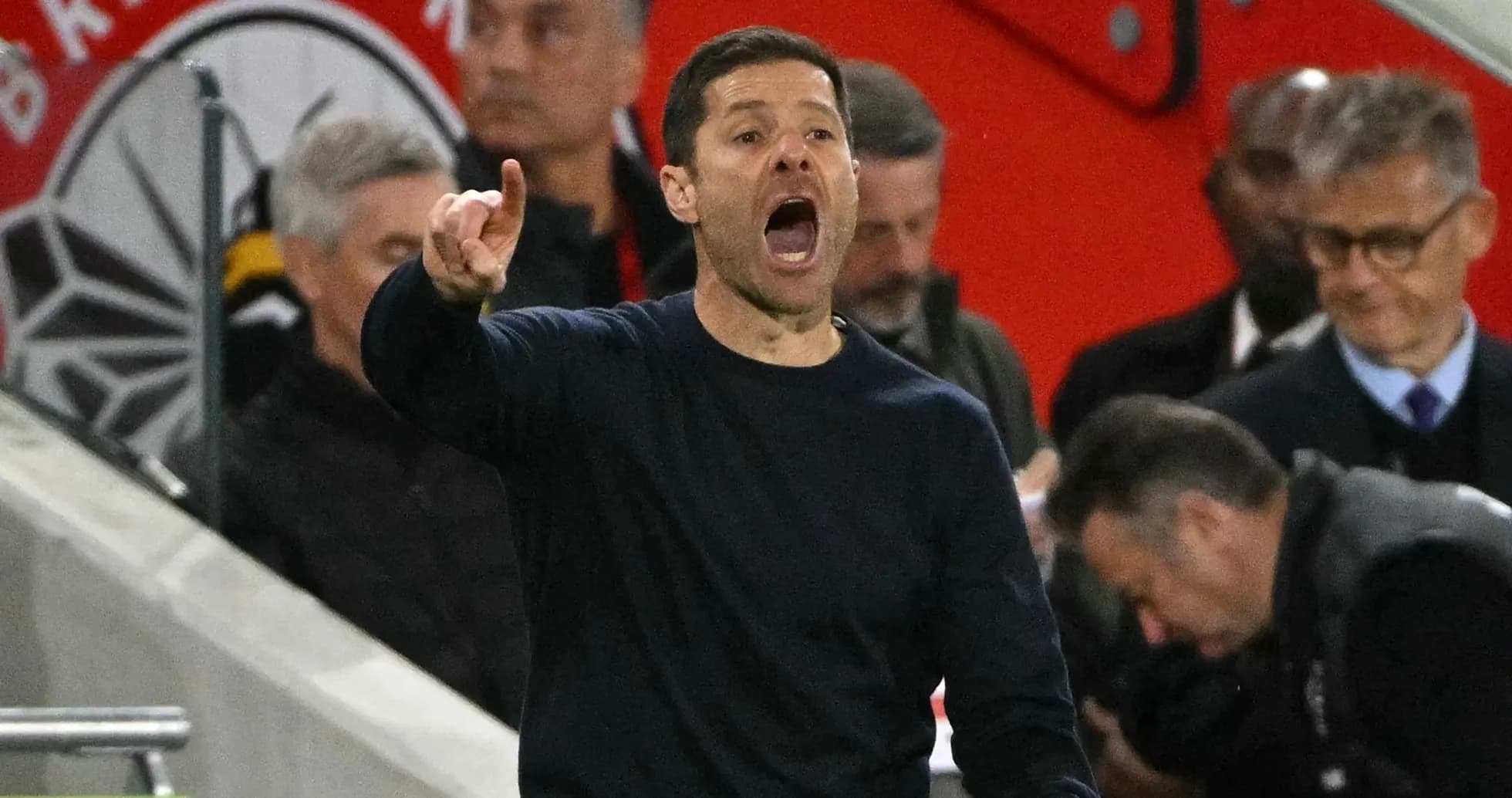 Coach gesturing and speaking during a match Coach gesturing and speaking during a match
