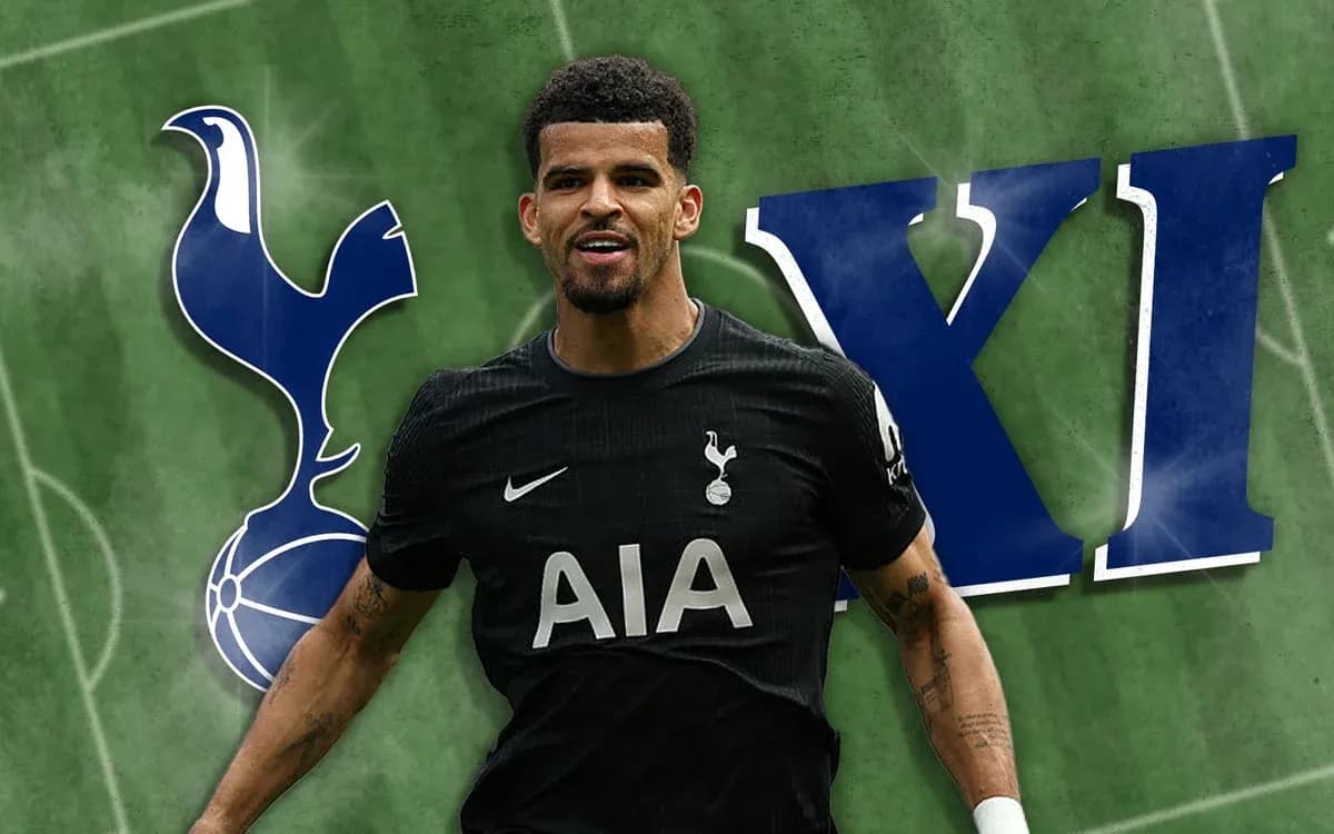 Tottenham player celebrating with team logo background Tottenham player celebrating with team logo background