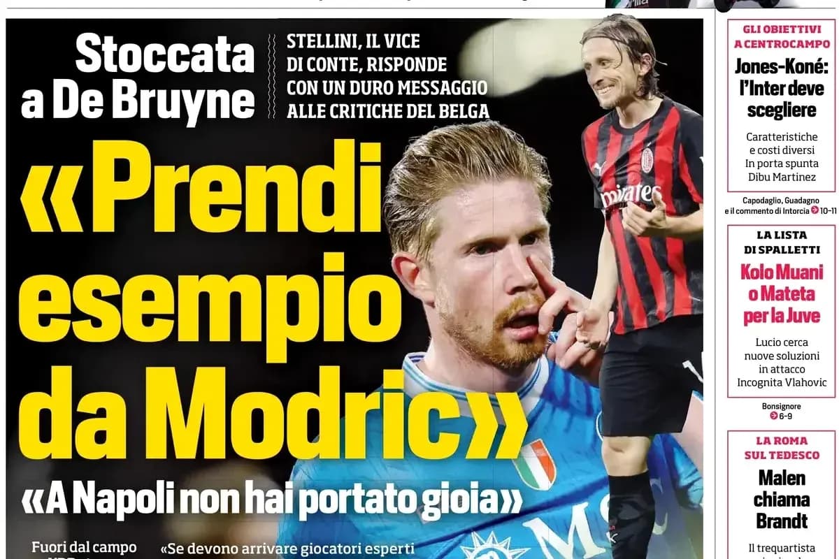 Kevin De Bruyne featured in sports headline news Kevin De Bruyne featured in sports headline news