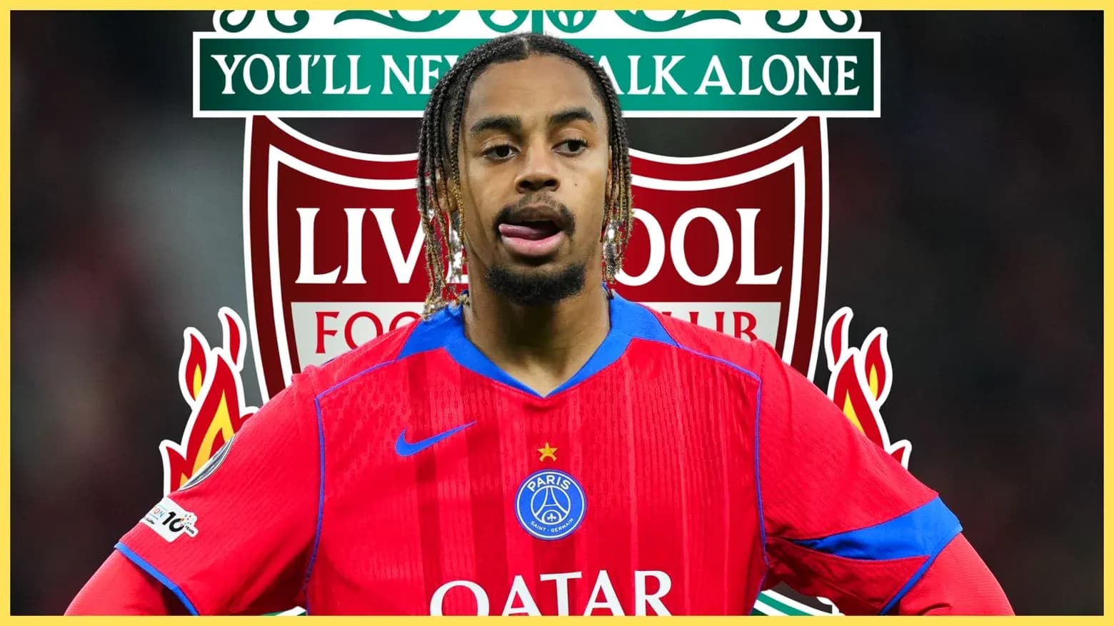 Futbolçu Paris Saint-Germain formasında durur Futbolçu Paris Saint-Germain formasında durur