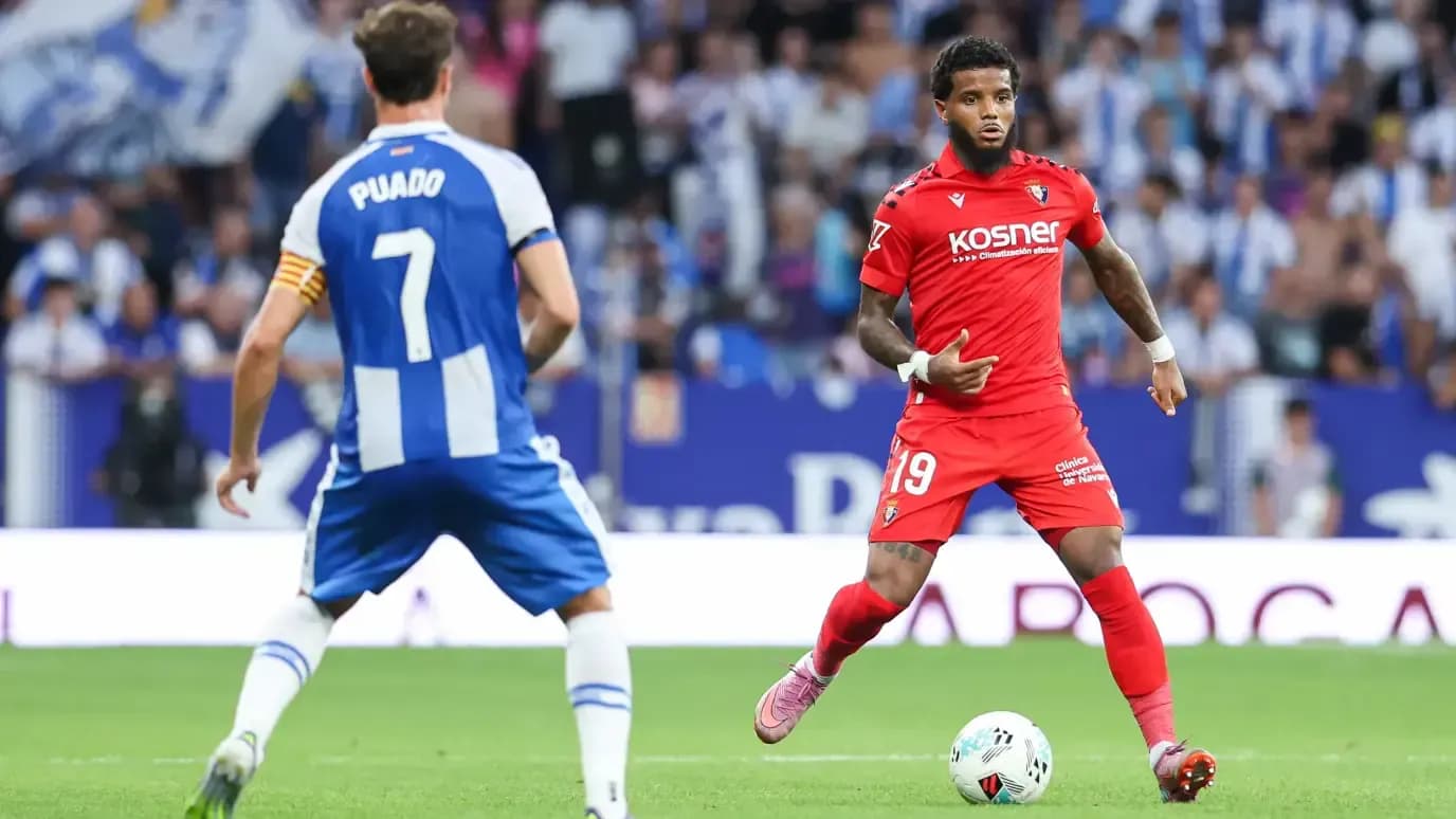 Osasuna və Espanyol futbol oyunu Osasuna və Espanyol futbol oyunu