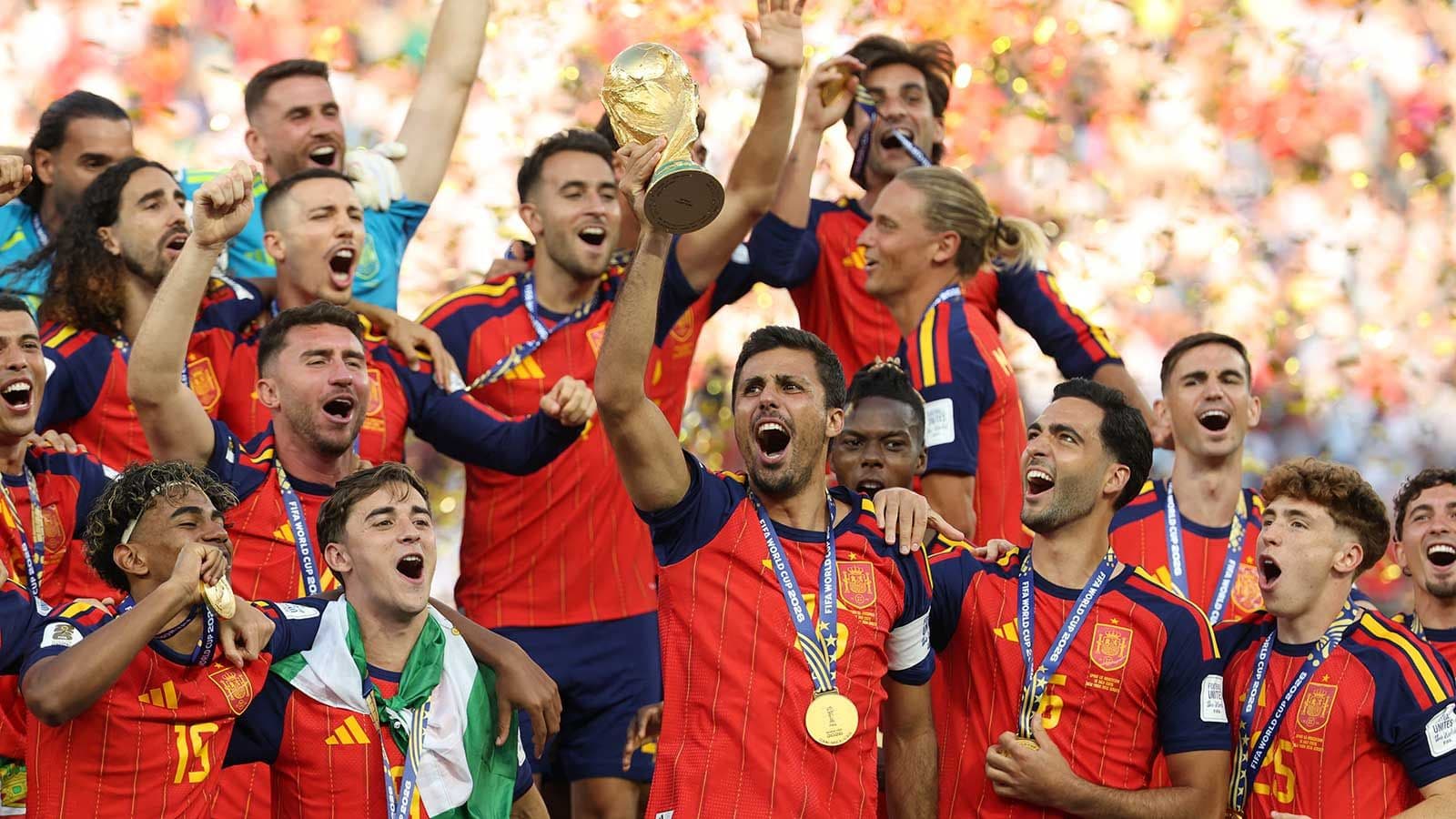 İspaniya 2026 Dünya Kubokunda Argentinanı məğlub edərək rekord qırdı İspaniya 2026 Dünya Kubokunda Argentinanı məğlub edərək rekord qırdı